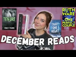 December Wrap Up 🤍 // audiobooks, novellas, & a thriller