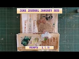 Junk Journal January - Prompts 3, 7, 21 - #createdbycatherine #junkjournaljanuary