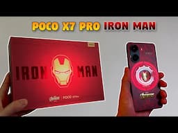 Unboxing POCO X7 Pro - Iron Man Edition | GAMING PHONE?! (PUBGM, CODM, GENSHIN)