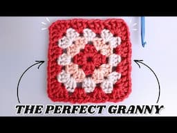 🧶 How To Crochet a PERFECT Granny Square (Easy | For Beginners!)