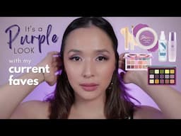 It's a PURPLE Look w/ my CURRENT FAVES | Strokes Crush Blush, Ellana Stay Fresh, BLK Airy Concealer