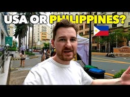 Is this America or the Philippines? 🇵🇭 BLOWN AWAY by this Place in Manila