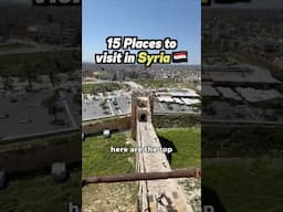 15 BEST PLACES to visit in Syria 🇸🇾