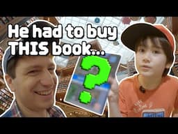 I gave Jeremy $50 to buy anything he wants at the bookstore