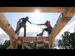 A Timber Framing Dream Come True! Ep. 8 Timber Frame House