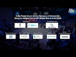 A Thank You to Sponsors and Partners for IGF ME&A 2024: Limitless Horizons