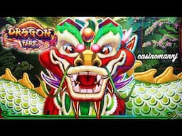 *NEW* - Huff and Puff CLONE - Dragon Fire Slot - LIVE PLAY!