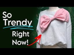 🎀How to make a BIG statement BOW 🎀 DIY Fashion Bow Tutorial