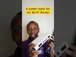 Power bank for my WiFi router from safaricom