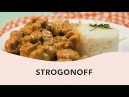 STROGONOFF DE SOJA SEM FRESCURA | CLUBE VEGANO