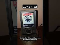 The ZUNE in 2025 - What do you want to see?