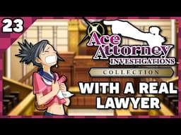 Lawyer & Voice Actor Play Miles Edgeworth Ace Attorney Investigations! Part 23