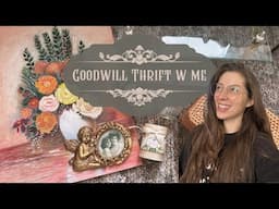 Goodwill Thrift with Me + Vintage Haul ✨ - I found the vintage goods at Goodwill!