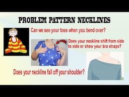 Fix Gaping Necklines, Round Backs, Sway Backs Before Cutting Out Your Pattern