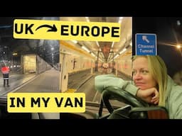 Vanlife | The Journey from the UK to Europe in my Converted Van