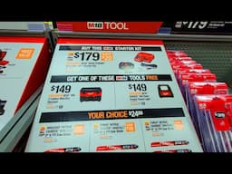 Home Depot HUGE Buy One Get One Tool Deals Milwaukee Dewalt