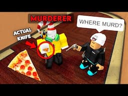 Trolling with CUSTOM KNIVES in MM2.. (Roblox MM2 Movie)