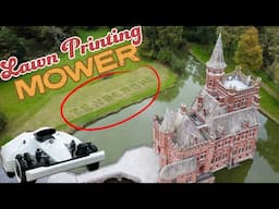 Revolutionary Robot Mower Transforms Our Castle Lawns! (Custom Lawn Printing with Luba 2)