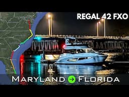 1,078 Mile Yacht Delivery - Problem Solving to Success - Regal 42 FXO