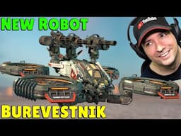 NEW Quadcopter Robot BUREVESTNIK – Armor Attack Gameplay