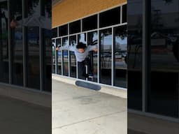 Tre flip practice on a rainy day #skateboarding