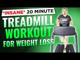 20-Minute Treadmill Workout for Weight Loss - [Quick & Effective HIIT🔥]