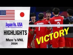 Japan Vs. USA Full Game Men's VNL 2024 | Volleyball Nations League 2024