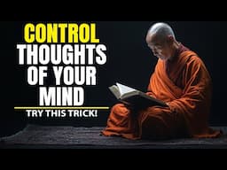 HOW TO CONTROL THOUGHTS OF YOUR MIND | TRY THIS TRICK | Buddhist Teachings