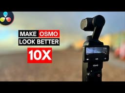 Grading OSMO POCKET 3 Best PRO Tips inc. COLOR MANAGEMENT for D-Log M & HLG