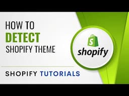 Best Shopify Theme Detector 2024 | How to check Shopify theme name