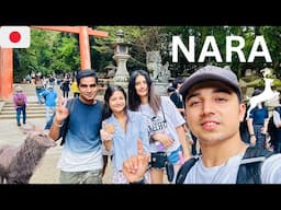 Exploring Nara Japan | Choto Mitho Vlog 😍🇳🇵🇯🇵|Deer park and many more ❤️