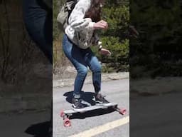 Surfskate through Colorado Hills