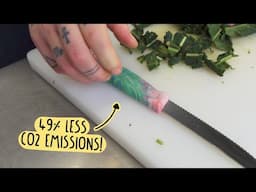 This knife cuts 52gr of CO2 emissions