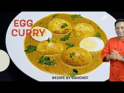 “Royal Mughal-Style Egg Curry with Brown Onion | Perfect with Naan!”