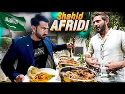 Jumma in Madina & Dinner With Shahid Afridi in Saudi Arabia