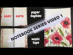 Decorating Notebook Pages & Front Cover Series - video 1