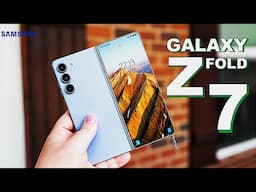 Z Fold 7 Samsung - Here Is EveryThing So Far!✨