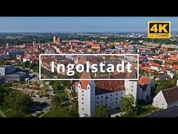 Ingolstadt , Germany 🇩🇪 | 4K Drone Footage (With Subtitles)