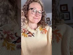 Upcycling A Sweater with My New Fall Fox Embroidery Design #embroideredclothing #embroidery patterns