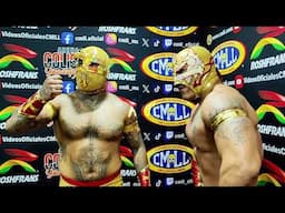 "¡Ojalá que Último Guerrero y Crixus nos den batalla, venimos a ganar!": Templario y Legendario