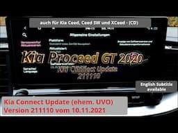 Kia Connect Update 211110 (gezeigt im Kia Proceed GT 2020 mit Gen5 Wide)