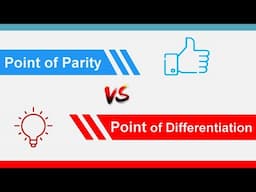 POP & POD | What is Point of Parity And Point of Differentiation With Examples | Management Talks