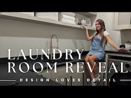 DESIGNER LAUNDRY ROOM - Simple & Functional Laundry Space