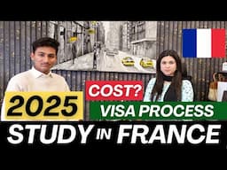 Bachelors in France 2025 | France Student VISA Process from Pakistan Full Details #studyabroad2025