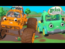 Gecko vs. Weasel: Race Gone Wrong! | Gecko's Garage 🚚 | Cartoons For Kids | Toddler Fun Learning