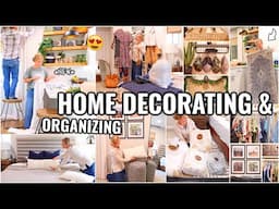 HOME DECORATING & ORGANIZATION IDEAS!!😍 ORGANIZE WITH ME | DECLUTTERING AND ORGANIZING MOTIVATION