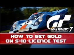 How to get GOLD on Gran Turismo 7's HARDEST Test