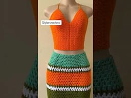 Crochet granny stitch skirt #crochet #shylercrochets #diy #handmade