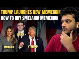 TRUMP'S WIFE LAUNCHES TOKEN - $MELANIA MEMECOIN | HOW TO BUY | WHERE TO BUY $TRUMP GOOD FOR BITCOIN?