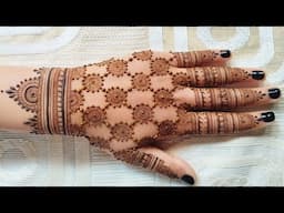 Easy back hand mehndi design | Simple mehndi design | Stylish Mehndi design | Mehandi design | Henna